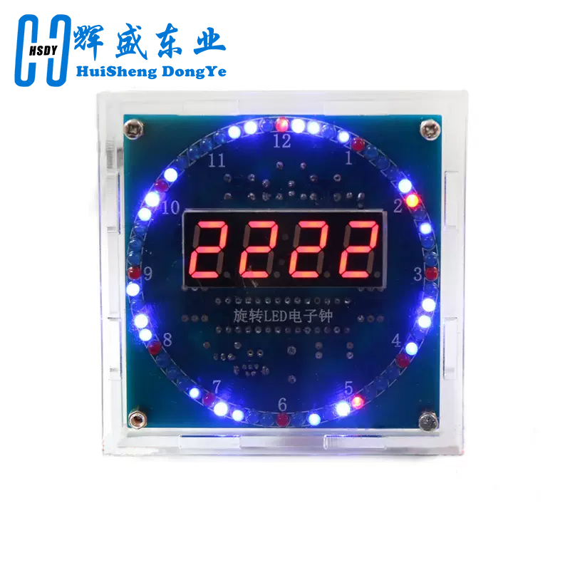 Hobby Diy Electronics Kit - الدورية LED عرض إنذار ساعة إلكترونية