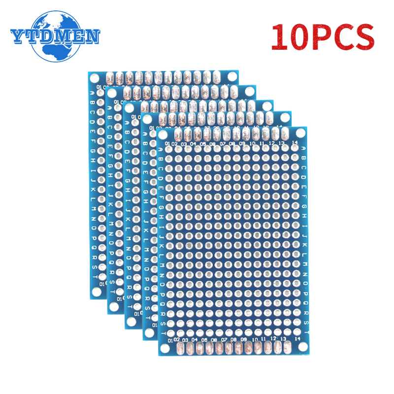 Pcb Etching Kit - 10 قطعة 4x6 سنتيمتر مزدوجة الجانب