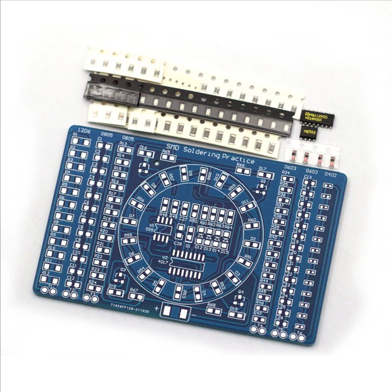Diy Electronics Workbench - SMT SMD مكونات إلكترونية لحام ممارسة