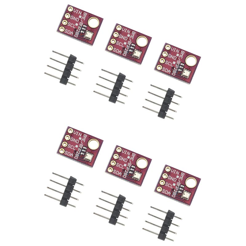 Bme280 Humidity Sensor - N09R-6PCS BME280 5 فولت الاستشعار الرقمي