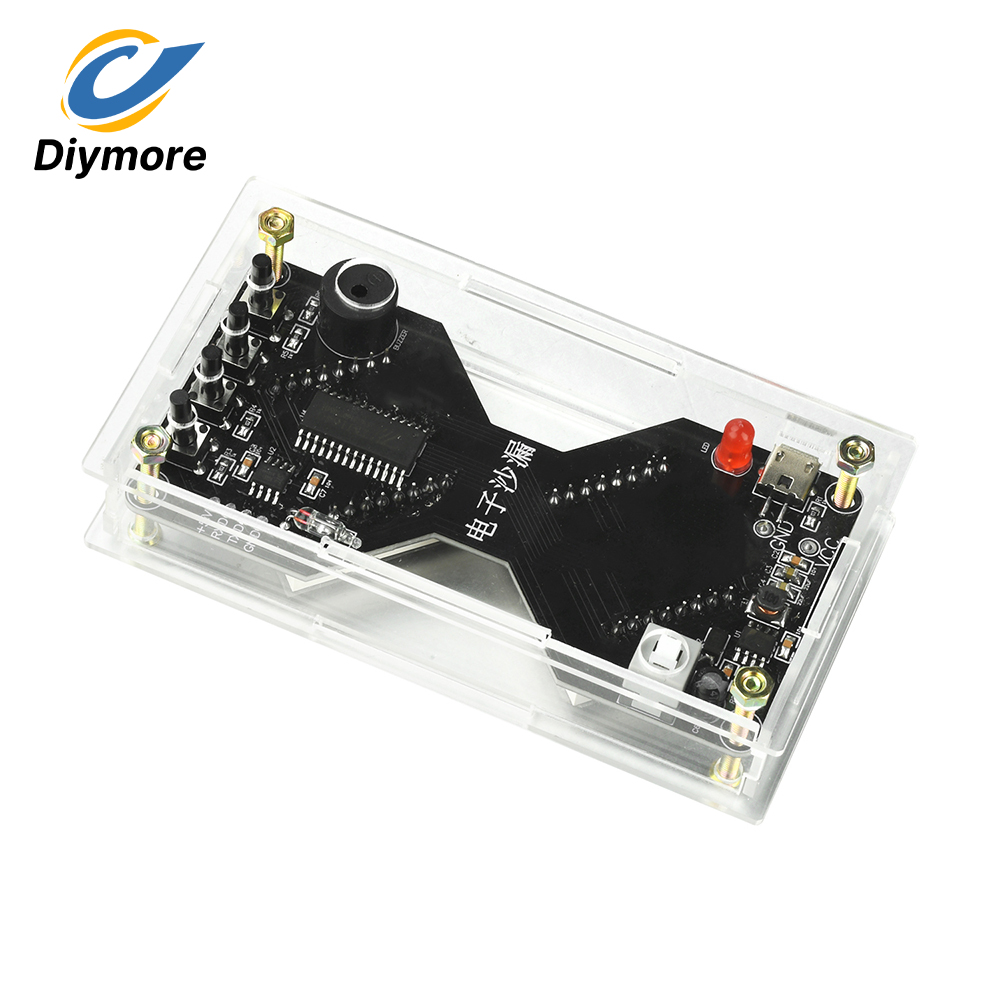 Hobby Diy Electronics Kit - طقم ساعة رملية إلكترونية LED ذاتية