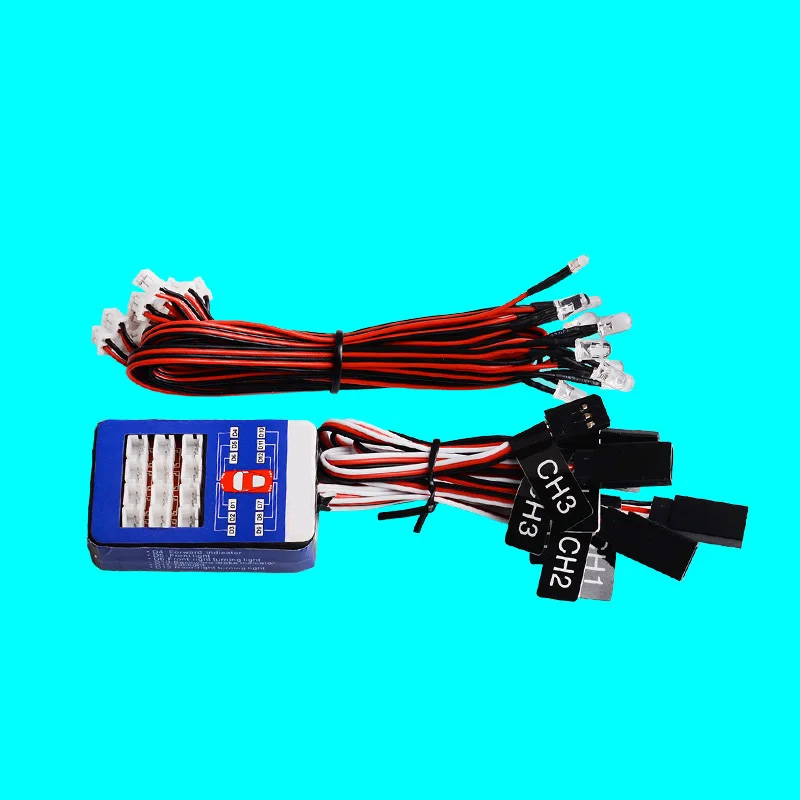 Diy Rc Electronics - نظام إضاءة LED لسيارة التحكم عن