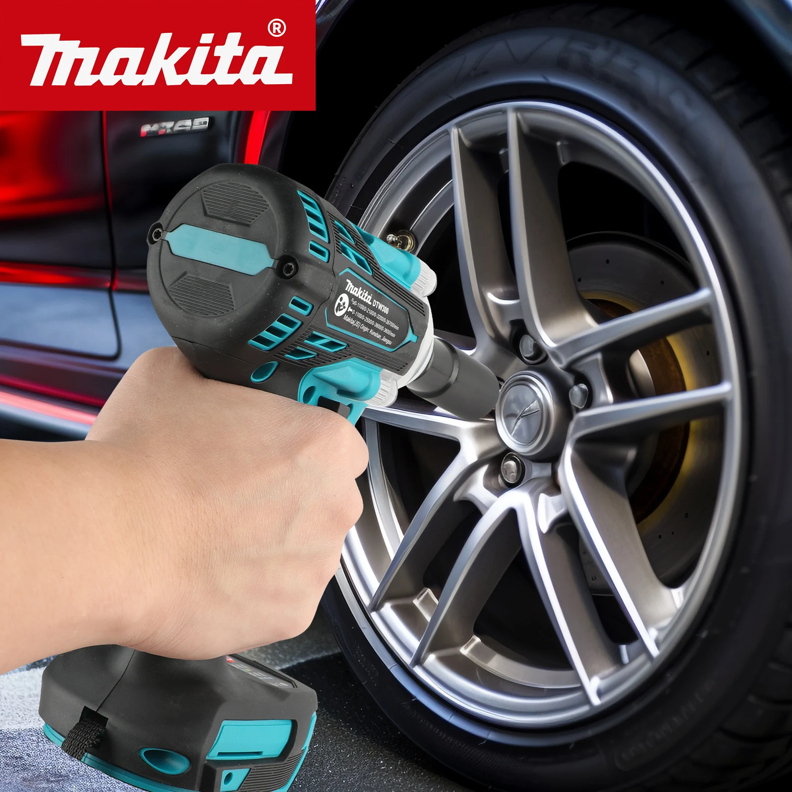 Makita Drill Dtw300 - مفتاح ربط كهربائي ماكيتا DTW300Z بدون
