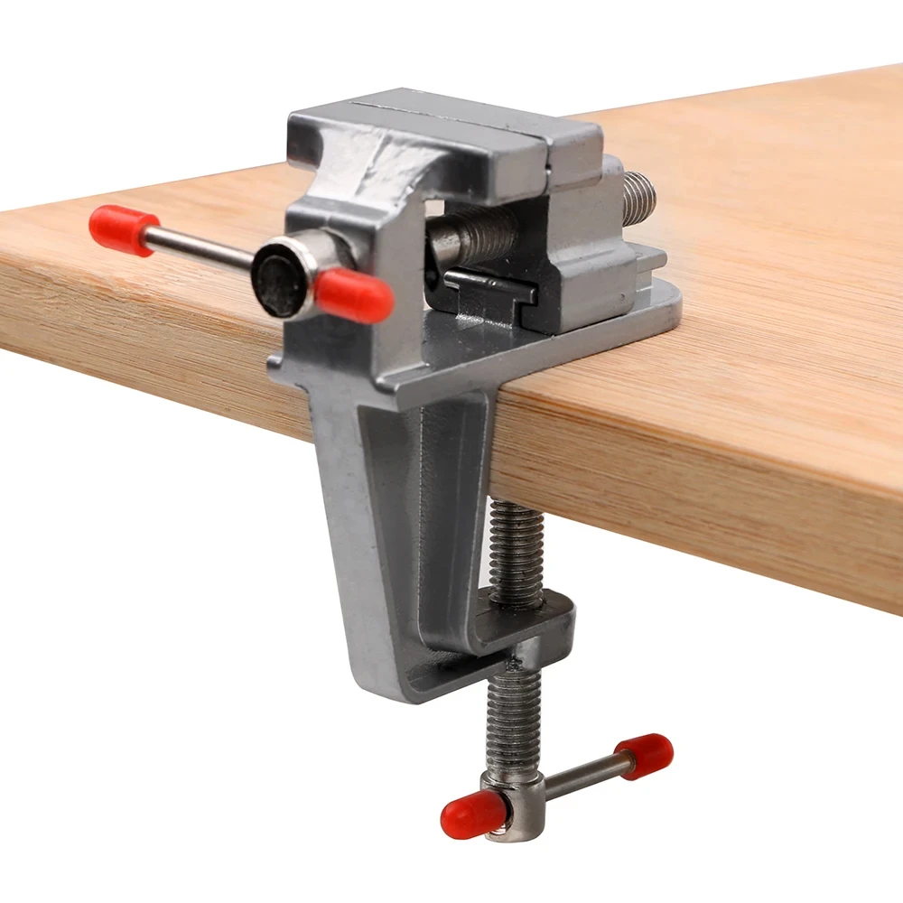 Diy Electronics Workbench - مقعد صغير ملزمة طاولة المشبك المسمار