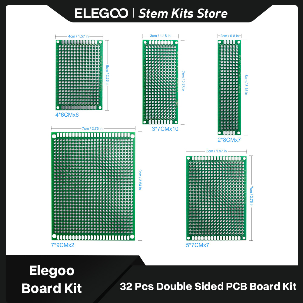 Pcb Etching Kit - مجموعة لوحات PCB مزدوجة الجوانب من