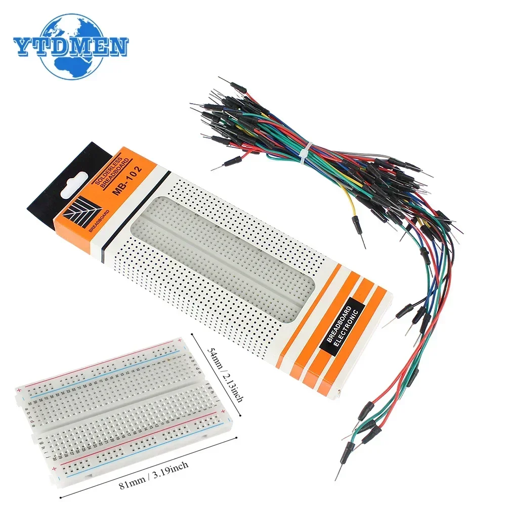 Pcb Etching Kit - MB-102 اللوح 400 830 نقطة لحام