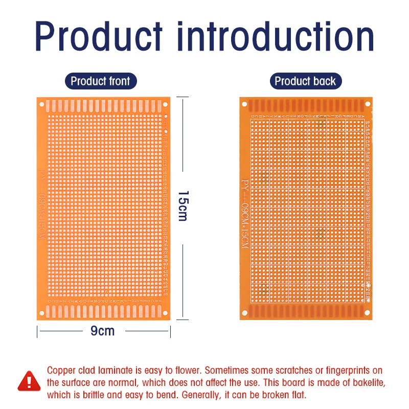 5/10 قطعة مجلس عالمي جانب واحد - مراجعة Pcb Etching Kit وسعره