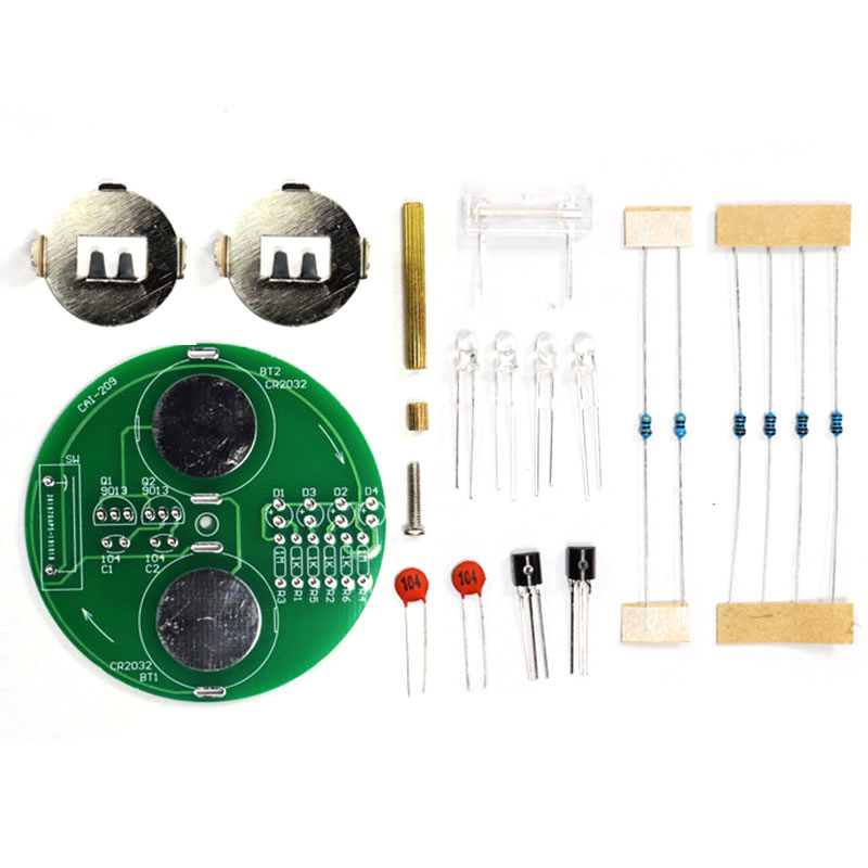 LED الدوران لتقوم بها بنفسك عد - مراجعة Hobby Diy Electronics Kit وسعره