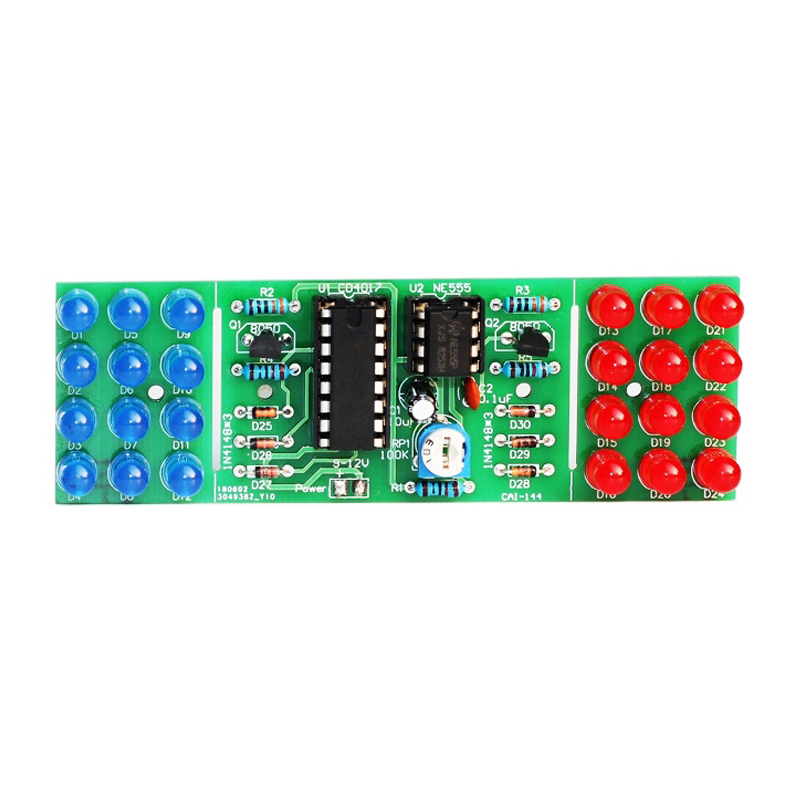 IC LED أحمر أزرق مزدوج اللون أ - مراجعة Diy Electronics Gifts وسعره