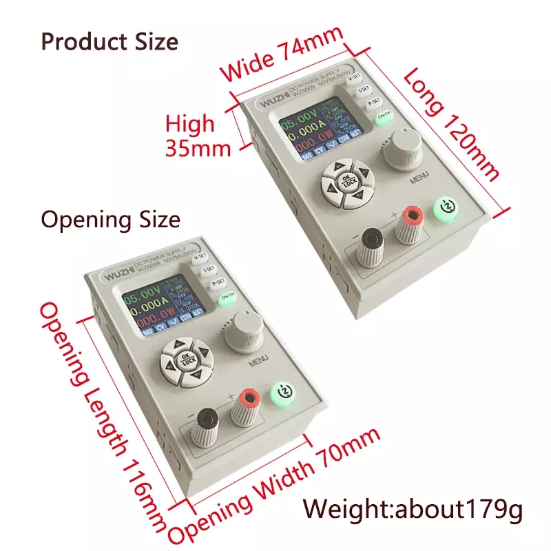 وحدة طاقة WZ5005 ذات أداء مستق - مراجعة Dc Power Supply Variable وسعره