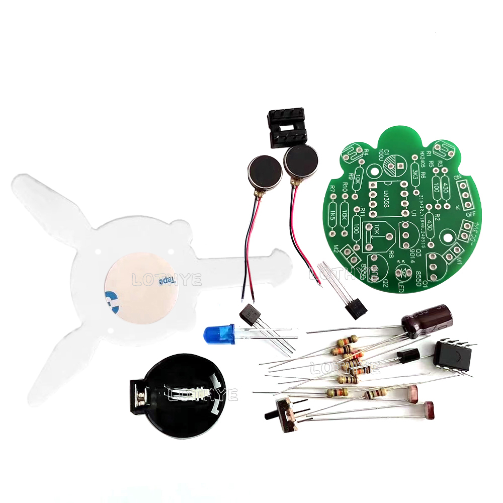 مجموعة اليراع الحساسة للضوء، ر - مراجعة Diy Electronics Workbench وسعره
