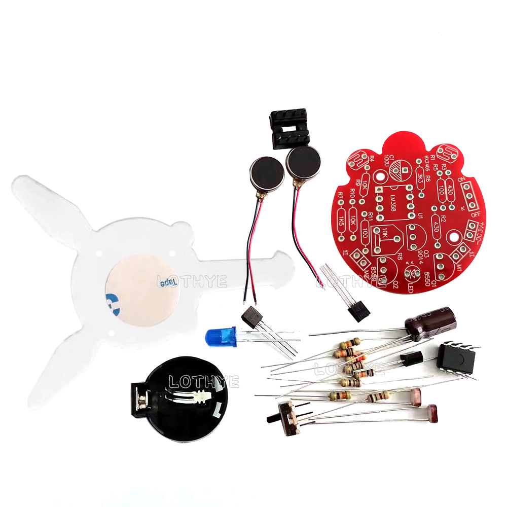 مجموعة اليراع الحساسة للضوء، ر - مراجعة Diy Electronics Workbench وسعره
