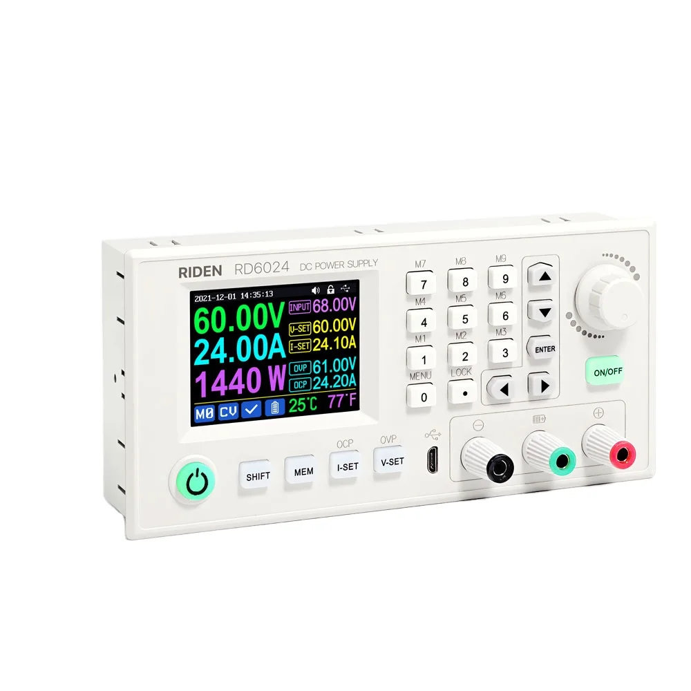 RD RIDEN RD6024 تيار مستمر تيا - مراجعة Dc Power Supply Variable وسعره