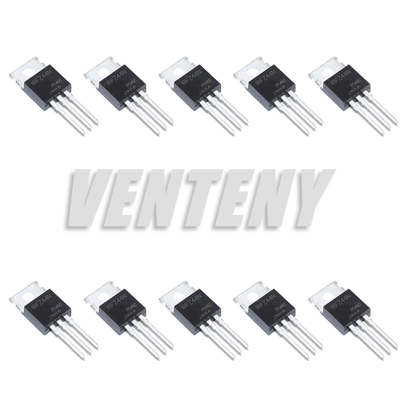 10 قطع 25 قطعة IRFZ44N موسفيت  - مراجعة Mosfet Transistor Set وسعره