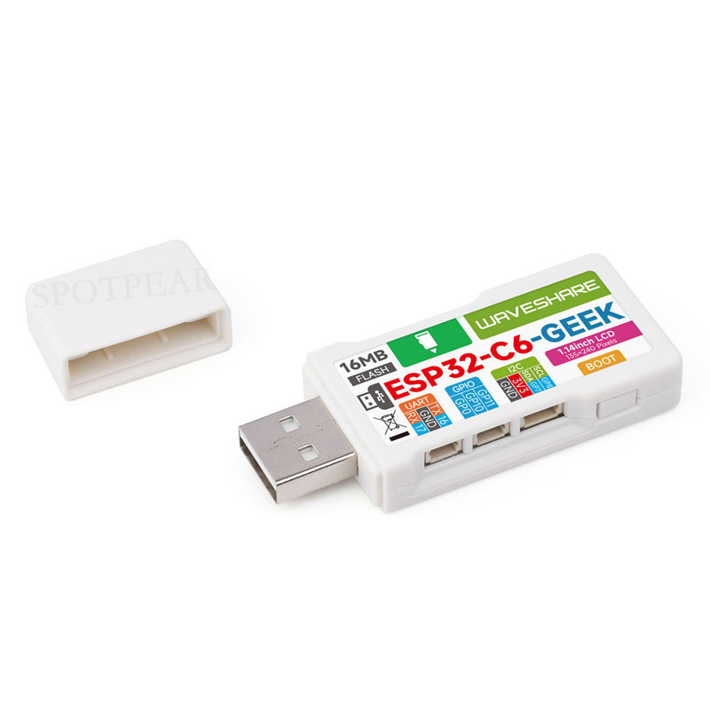 لوحة تطوير ESP32-C6 GEEK مع شا - مراجعة Diy Electronic وسعره