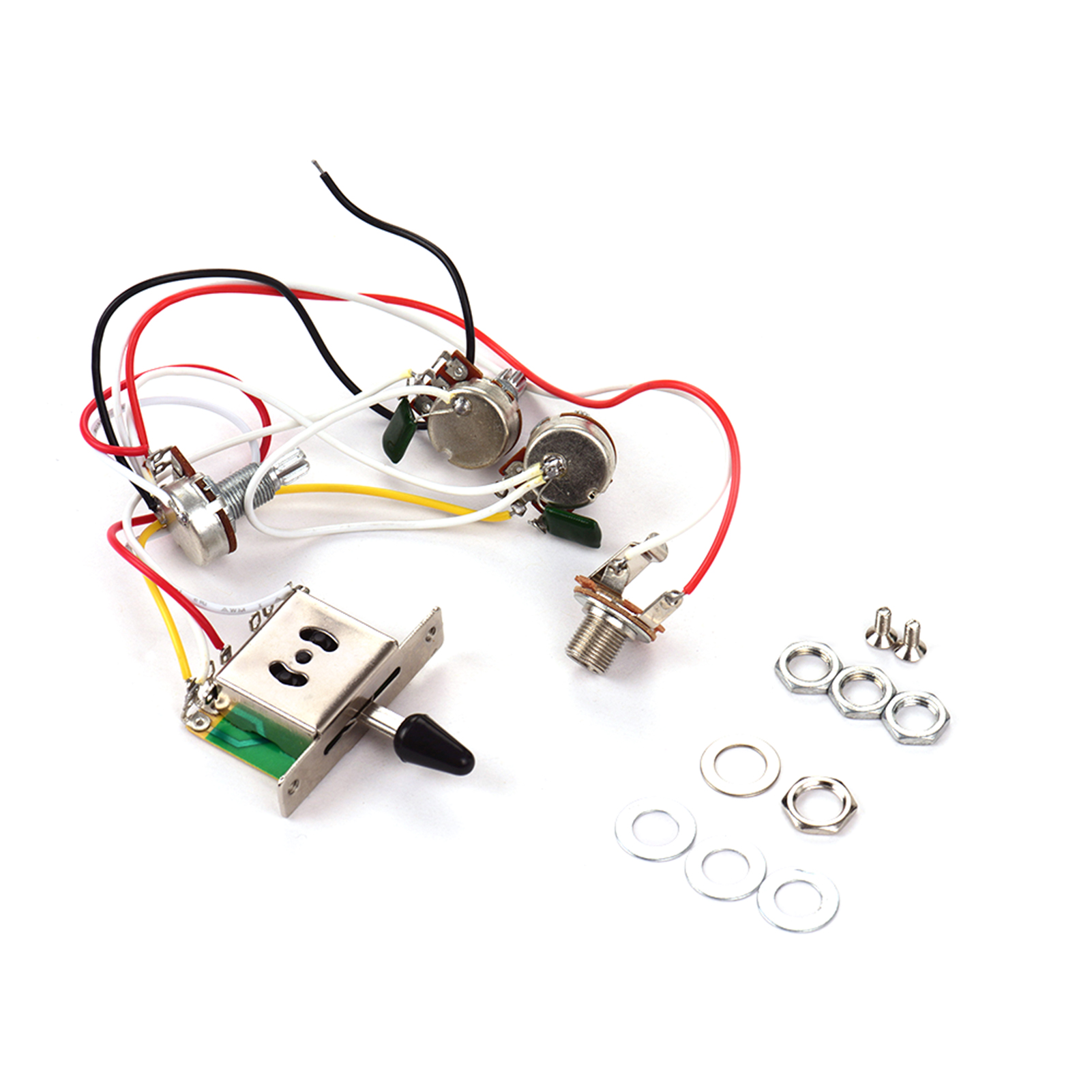 استبدال مجموعة أدوات تسخير أسل - مراجعة Diy Electric Guitar Electronics وسعره