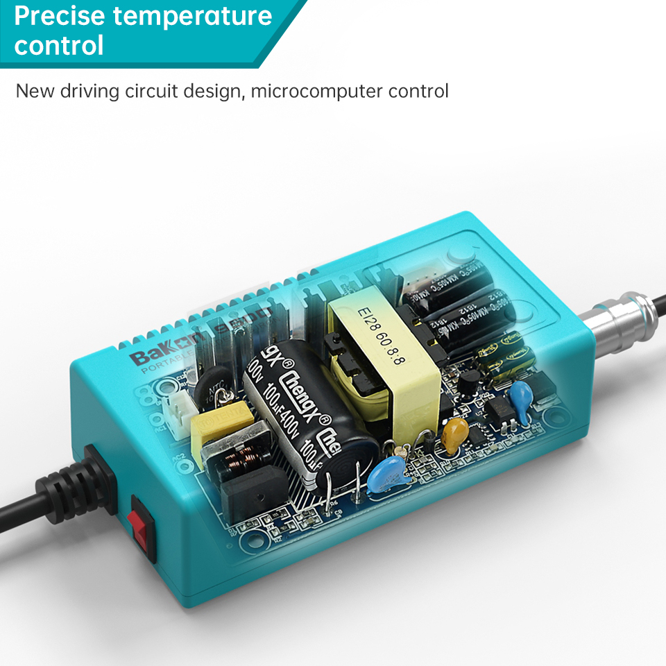 محطة لحام باكون BK950D مع ضبط  - مراجعة Diy Electronics Hobby وسعره