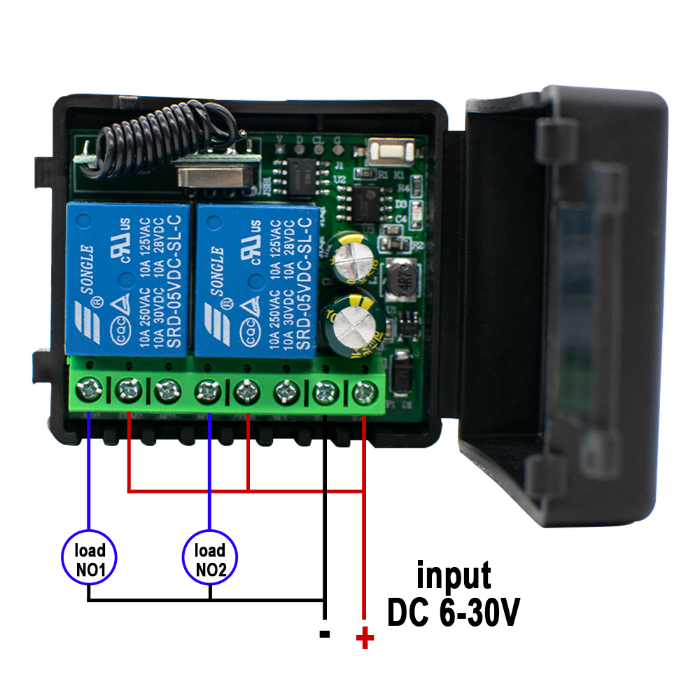 1-10 قطع جهاز تحكم عن بعد بترد - مراجعة Diy Rc Electronics وسعره