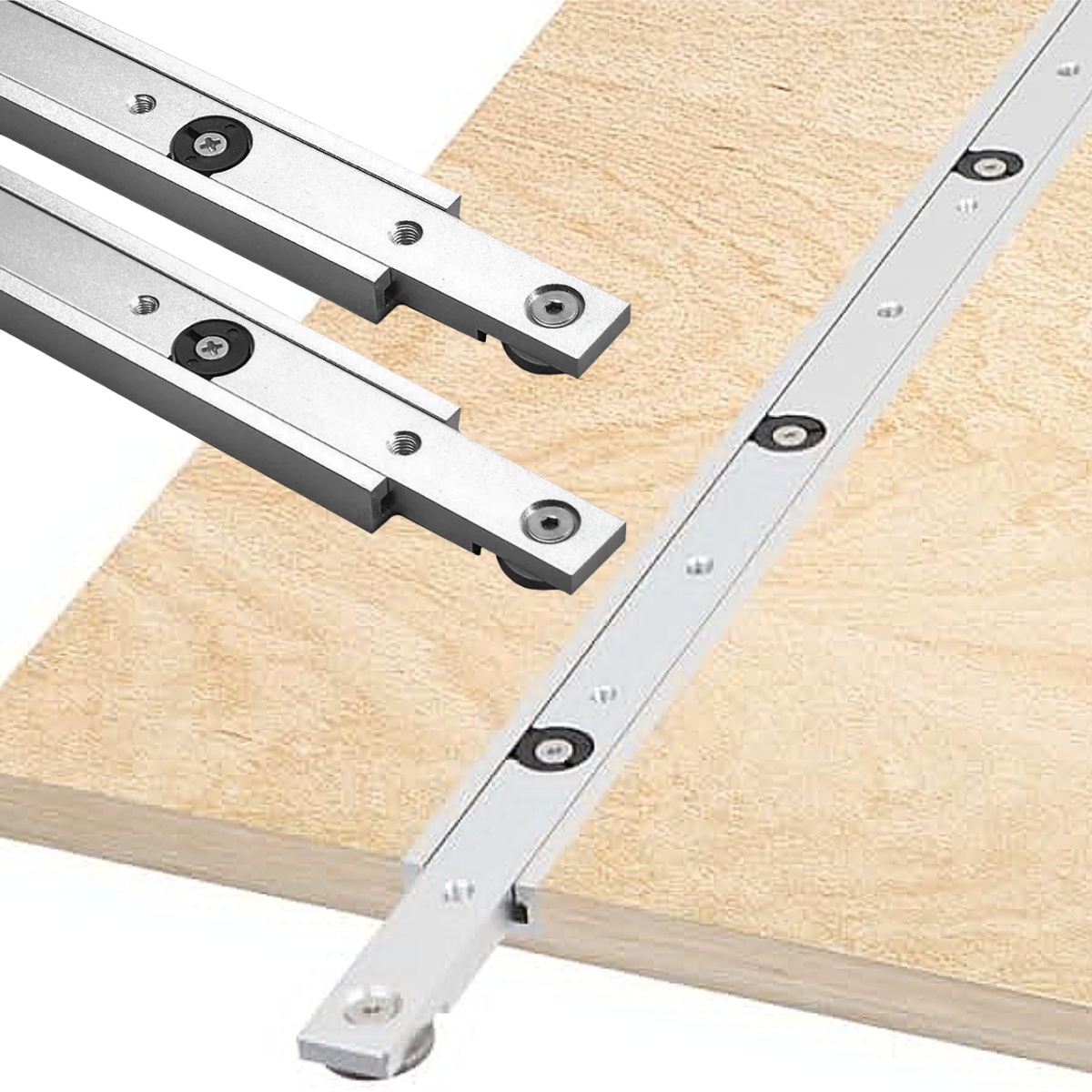 طقم قضبان توجيه ومسارات ألمنيو - مراجعة Diy Electronics Workbench وسعره