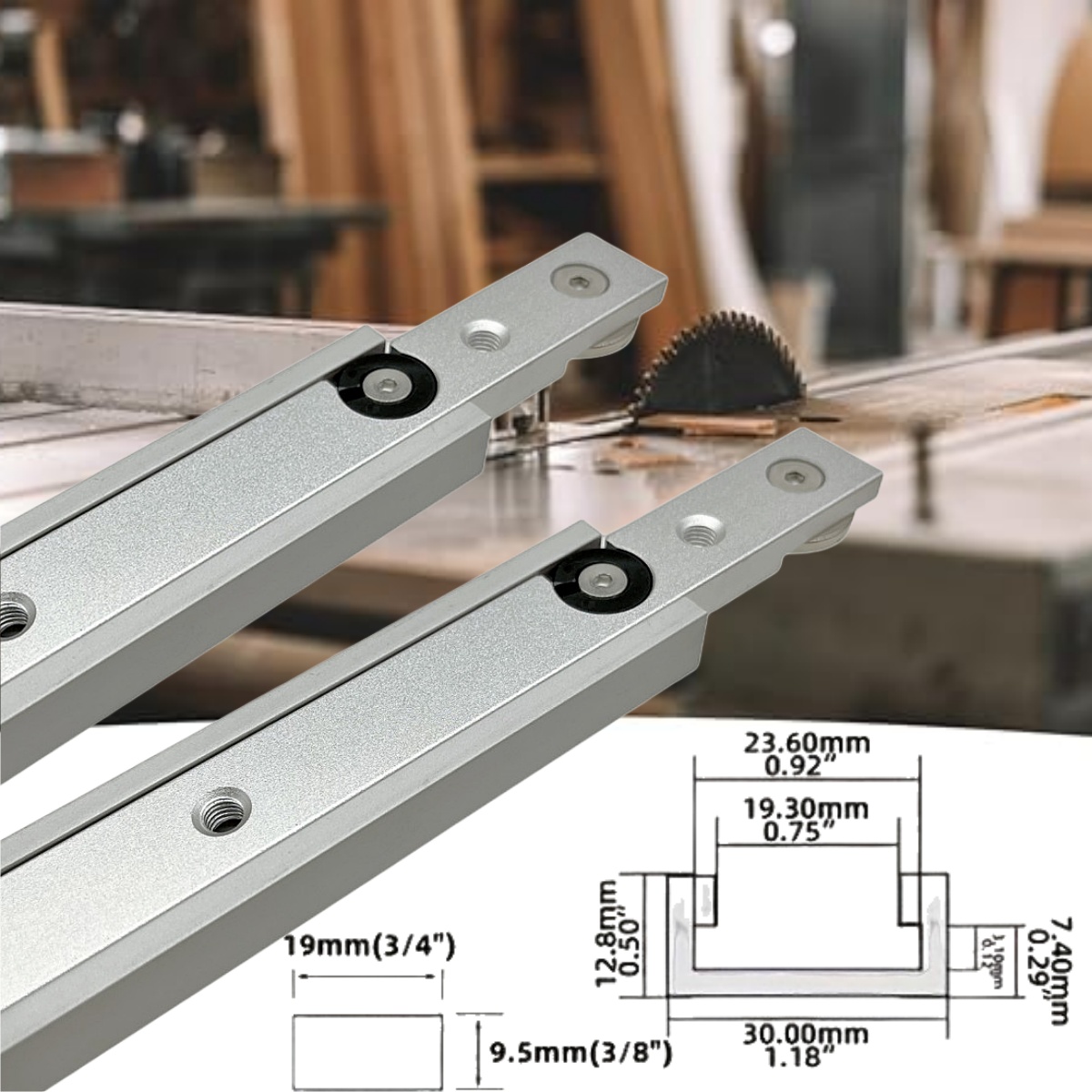 طقم قضبان توجيه ومسارات ألمنيو - مراجعة Diy Electronics Workbench وسعره