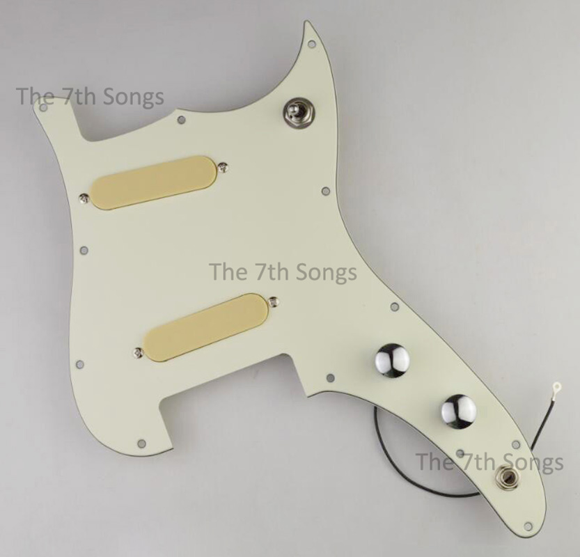 واقي مقبض جيتار كهربائي مجهز م - مراجعة Diy Electric Guitar Electronics وسعره