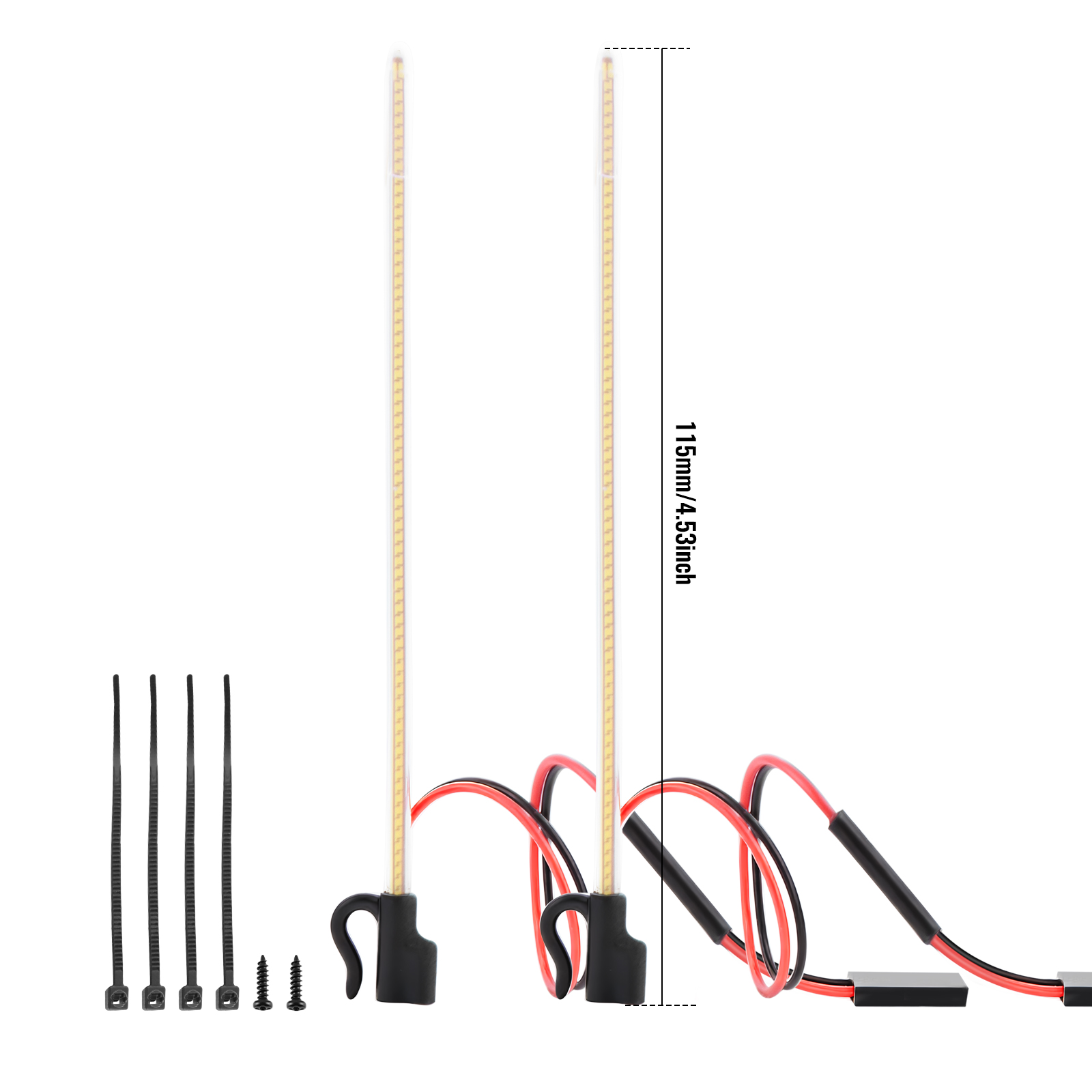 مود راكس 2 قطعة أضواء LED لهوا - مراجعة Diy Rc Electronics وسعره