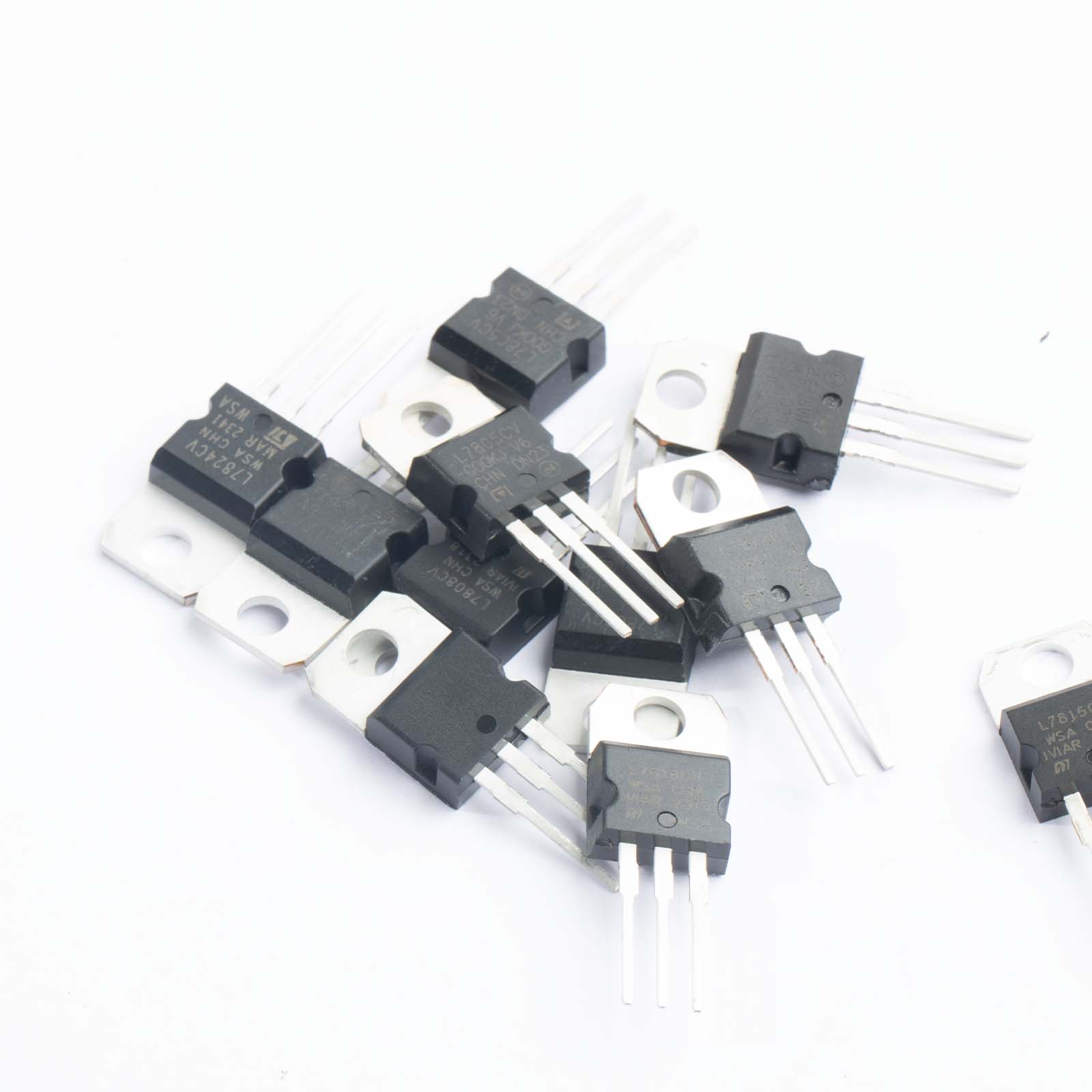 مجموعة منظم الجهد ، 10 قيم ، s - مراجعة Mosfet Transistor Set وسعره