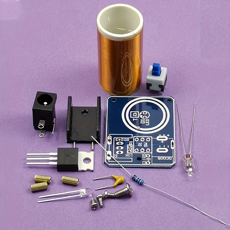طقم لفائف تسلا صغير BD243 لتقو - مراجعة Hobby Diy Electronics Kit وسعره