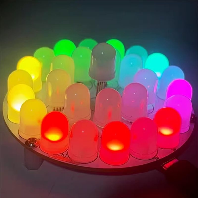 طقم إضاءة LED ملونة بالتحكم با - مراجعة Diy Electronics To Sell وسعره
