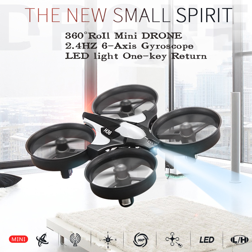 طائرة بدون طيار صغيرة JJRC H36 - مراجعة Diy Rc Electronics وسعره