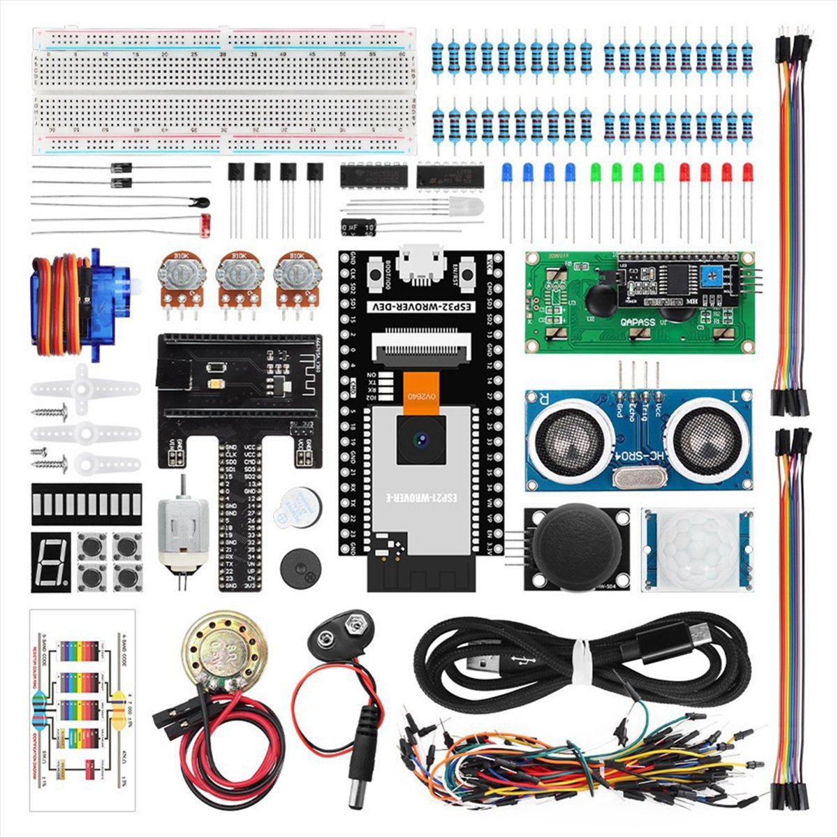 مجموعة AS62 ESP32 للبرمجة ومشا - مراجعة Diy Electronics To Sell وسعره