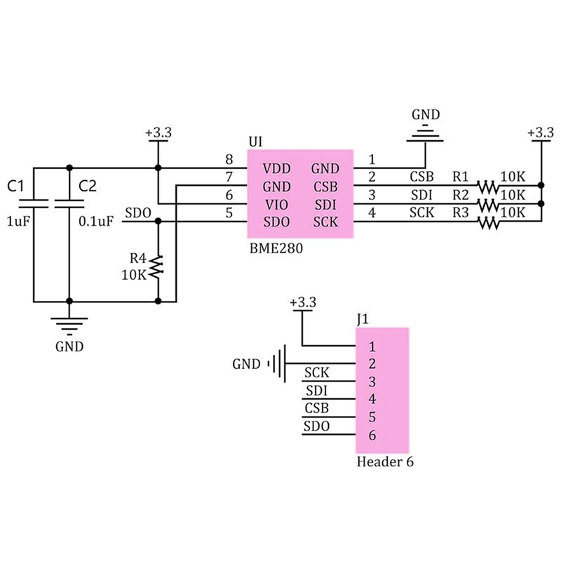 وحدة استشعار A93E-6PCS BME280  - مراجعة Bme280 Humidity Sensor وسعره