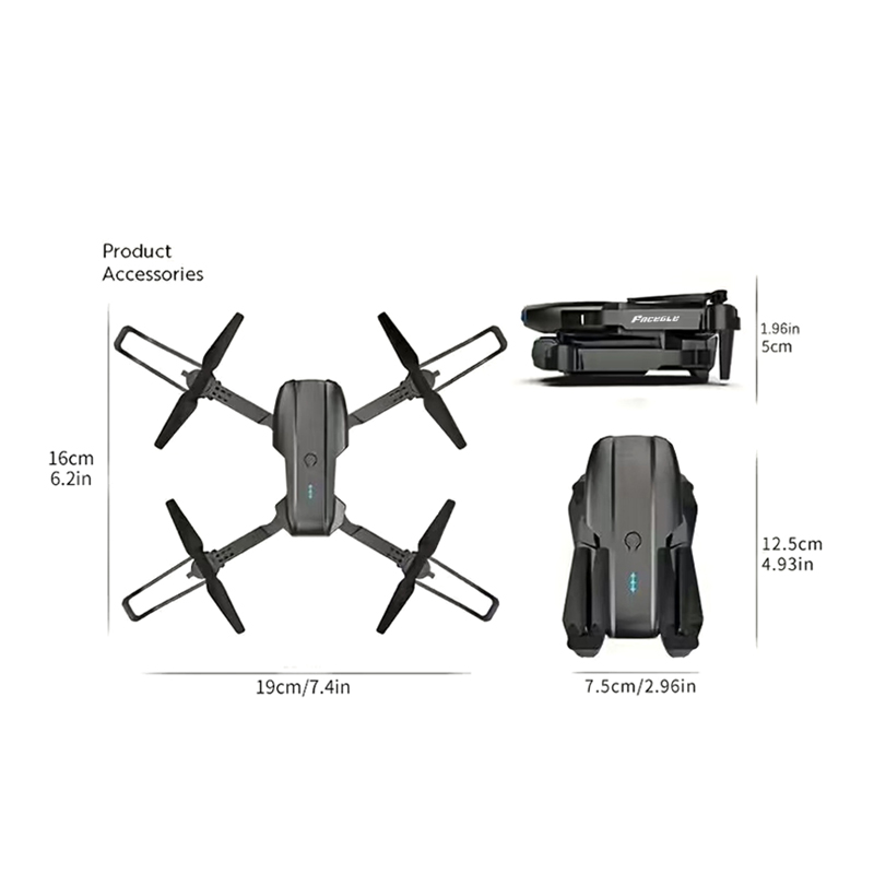 طائرة بدون طيار FACEGLE UAV E9 - مراجعة Diy Rc Electronics وسعره