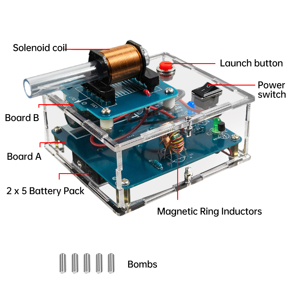 جهاز إرسال كهرومغناطيسي عالي ا - مراجعة Diy Electronics Workbench وسعره