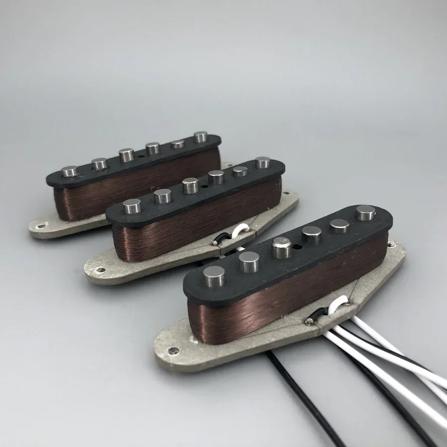 خمر V70 SSS Handwound ألنيكو 5 - مراجعة Diy Electric Guitar Electronics وسعره