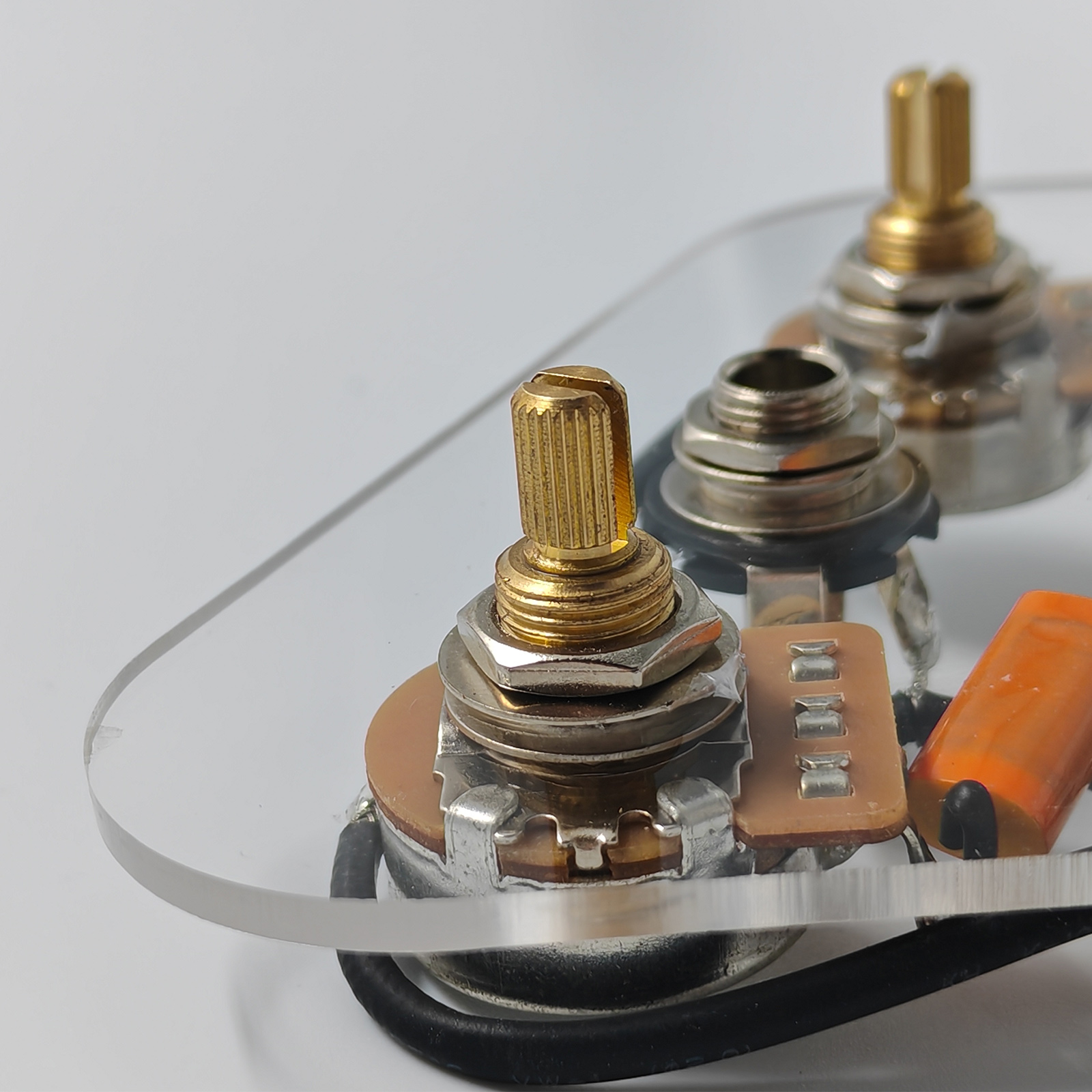 PHRILM 2T2V SG طقم جيتار كهربا - مراجعة Diy Electric Guitar Electronics وسعره