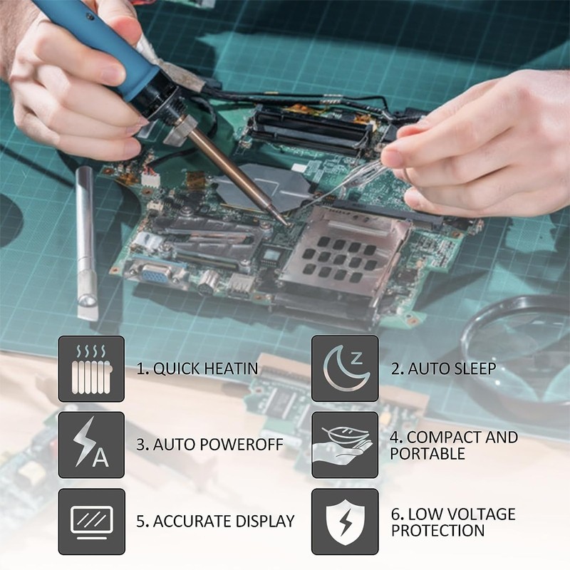 محطة لحام لاسلكية لـ Dewaltt/M - مراجعة Diy Electronics Hobby وسعره