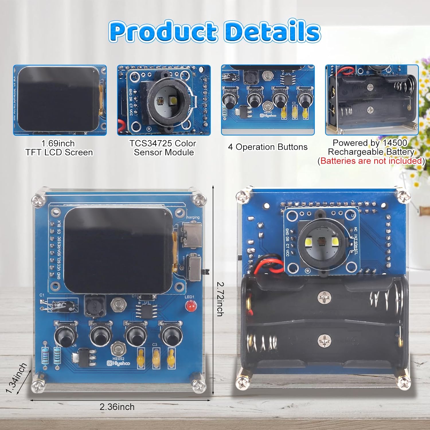 طقم تدريب على اللحام مع مستشعر - مراجعة Hobby Diy Electronics Kit وسعره