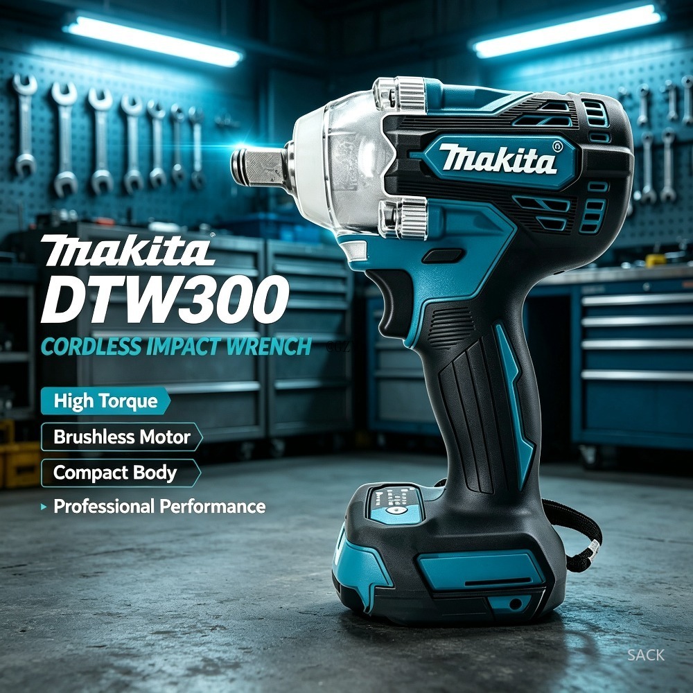 مفتاح ربط كهربائي لاسلكي ماكيت - مراجعة Makita Drill Dtw300 وسعره